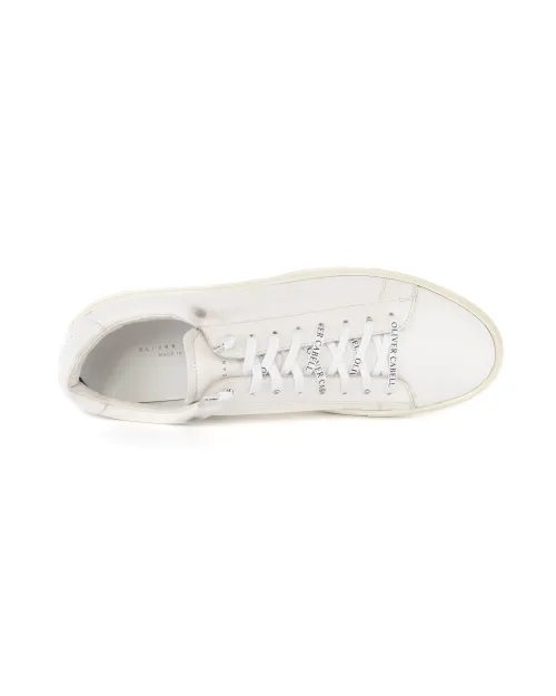 OLIVER CABELL "LOW1" SNEAKERS - CALFSKIN - WHITE