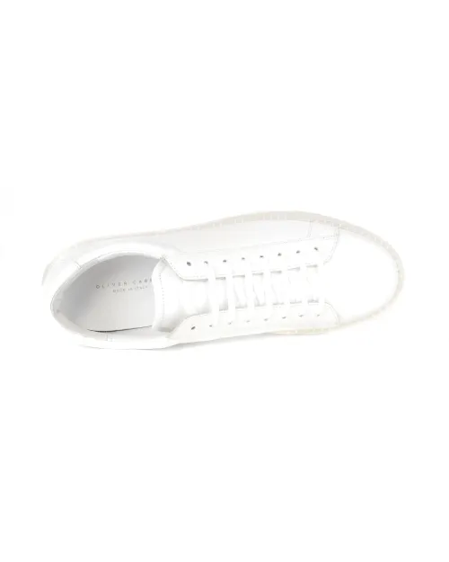 OLIVER CABELL "LOW1" SNEAKERS - CALFSKIN - WHITE