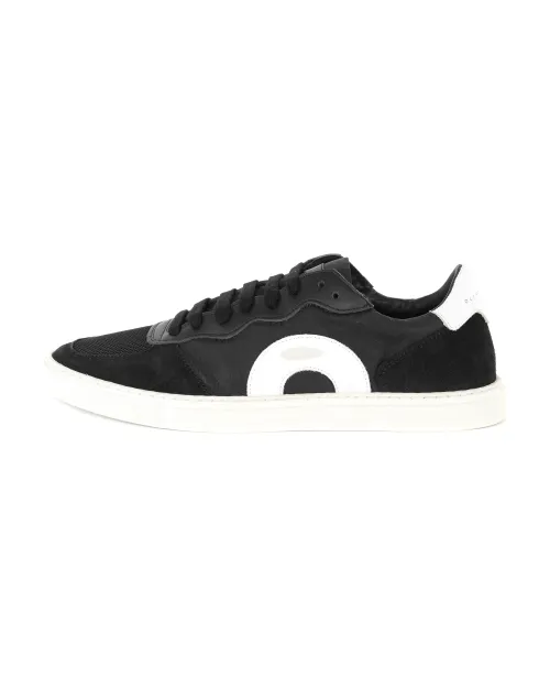 OLIVER CABELL "RUNNER LOW" SNEAKERS - CALFSKIN - BLACK