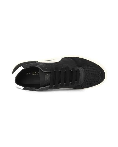 OLIVER CABELL "RUNNER LOW" SNEAKERS - CALFSKIN - BLACK