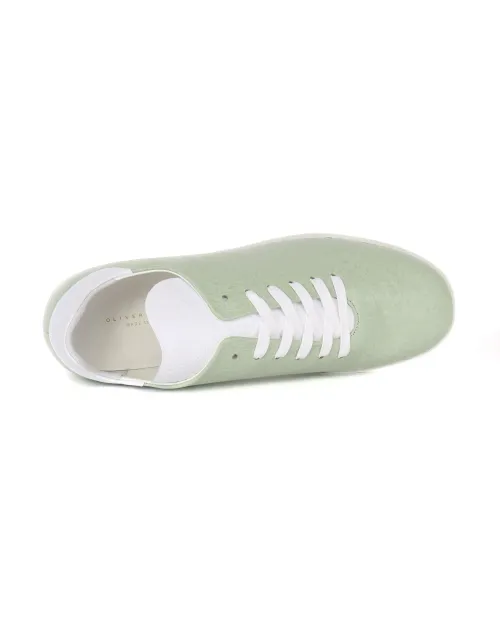 OLIVER CABELL "MERTON" SNEAKERS - CALFSKIN - GREEN