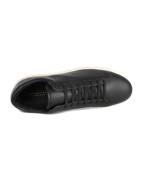 OLIVER CABELL "LOW1" SNEAKERS - CALFSKIN - BLACK