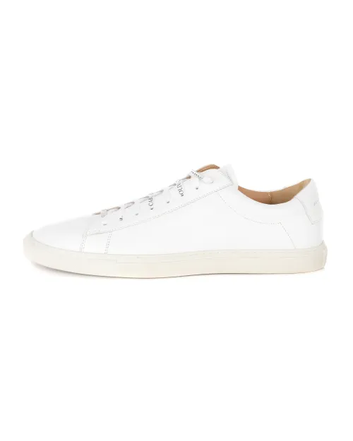 OLIVER CABELL "LOW1" SNEAKERS - CALFSKIN - WHITE