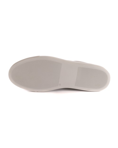 OLIVER CABELL "LOW 1" SNEAKERS - CALFSKIN - SLATE GREY