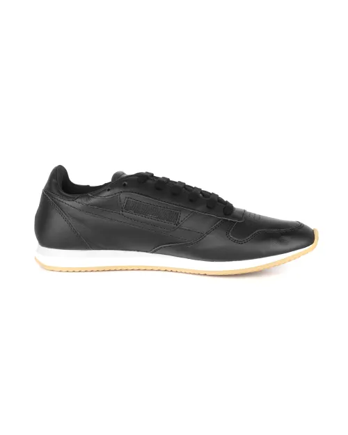 OLIVER CABELL "VINTAGE RUNNER" SNEAKERS - CALFSKIN - BLACK