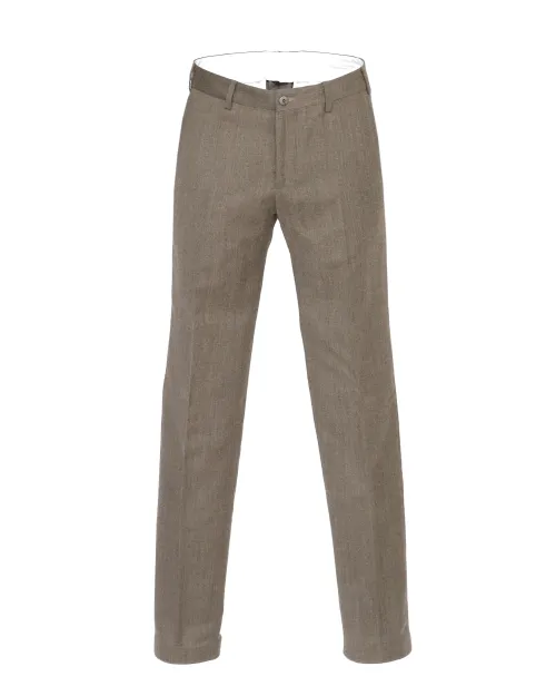PAL ZILERI DRESS PANTS - GREEN - STRETCH WOOL