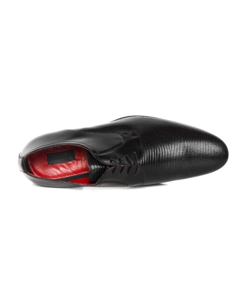 PAL ZILERI FORMAL SHOES - BLACK - CALFSKIN