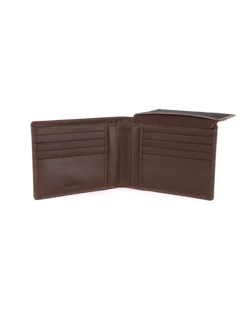 PAL ZILERI LAB WALLET - CALFSKIN - DARK BROWN