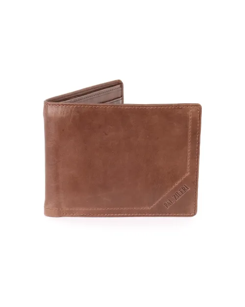 PAL ZILERI WALLET - BROWN - CALFSKIN