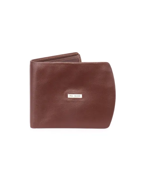 PAL ZILERI WALLET - BROWN- CALFSKIN