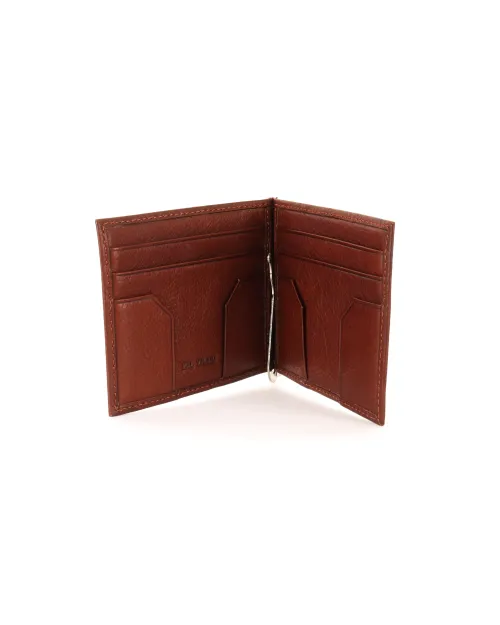 PAL ZILERI WALLET - CALFSKIN - COGNAC