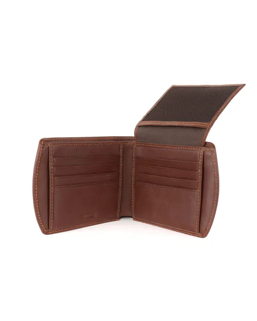 PAL ZILERI WALLET - CALFSKIN - COGNAC