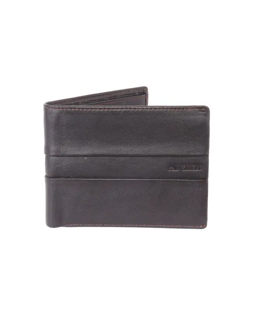 PAL ZILERI WALLET - DARK BROWN - CALFSKIN
