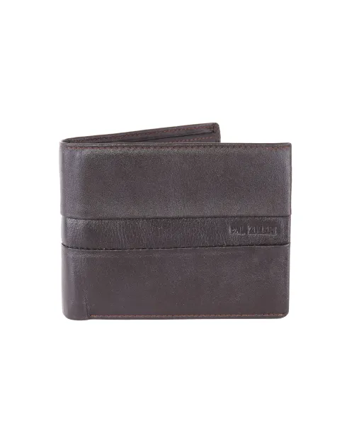 PAL ZILERI LAB WALLET - CALFSKIN - DARK BROWN