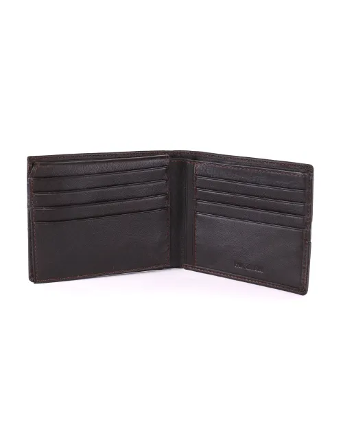 PAL ZILERI LAB WALLET - CALFSKIN - DARK BROWN