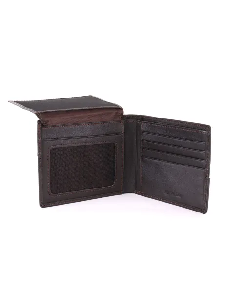 PAL ZILERI LAB WALLET - CALFSKIN - DARK BROWN