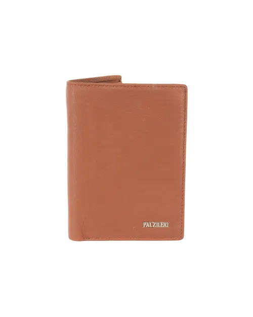 PAL ZILERI LAB WALLET - CALFSKIN - COGNAC
