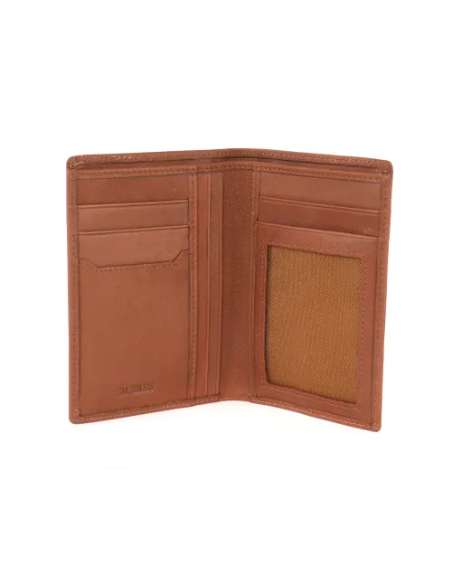 PAL ZILERI LAB WALLET - CALFSKIN - COGNAC