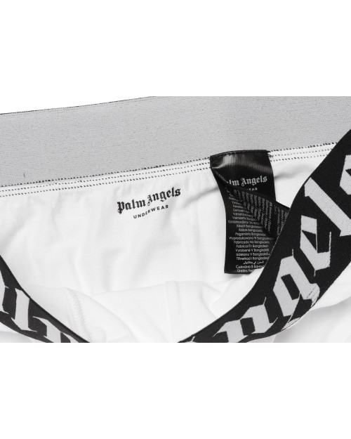 PALM ANGELS BRIEFS BI-PACK - WHITE - STRETCH COTTON