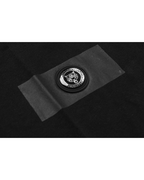 PLEIN SPORT T-SHIRT - BLACK - COTTON