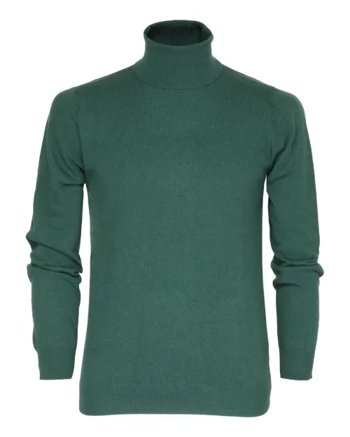 EZZELINO SWEATER - GREEN - WOOL & CASHMERE