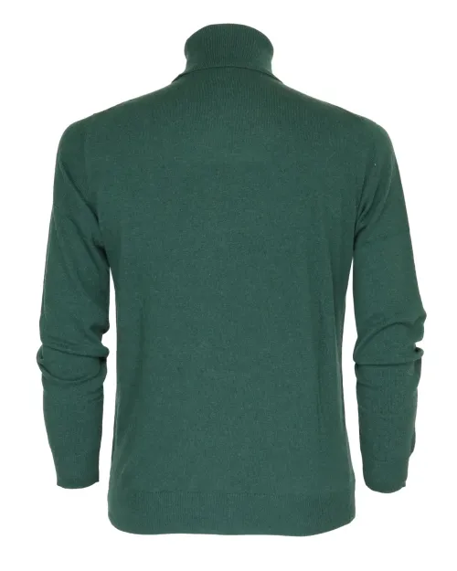 EZZELINO SWEATER - GREEN - WOOL & CASHMERE