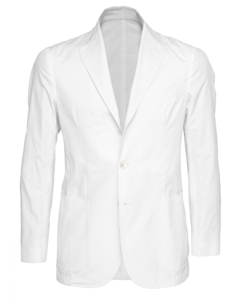 SALVATORE PICCOLO SPORT COAT - WHITE - COTTON
