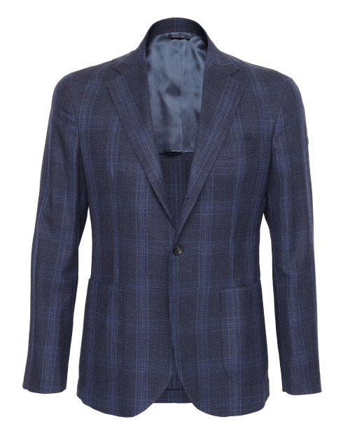 SALVATORE PICCOLO SPORT COAT - BLUE - LIGHTWEIGHT WOOL