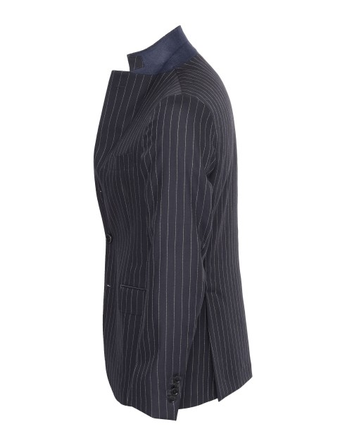 SALVATORE PICCOLO SPORT COAT - NAVY BLUE - WOOL