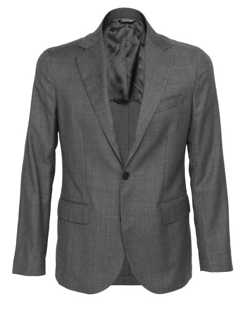 SALVATORE PICCOLO SPORT COAT - GREY - WOOL