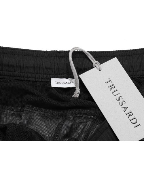 TRUSSARDI SWIM SHORTS - NAVY BLUE