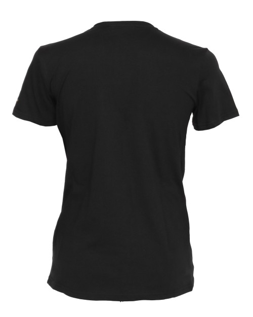 template TRUSSARDI T-SHIRT - BLACK & GOLD - COTTON