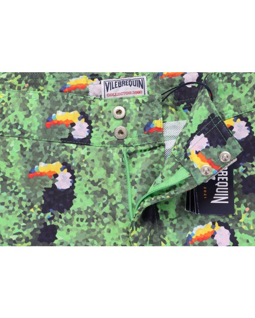 VILEBREQUIN SWIM SHORTS - GREEN - LIMITED EDITION