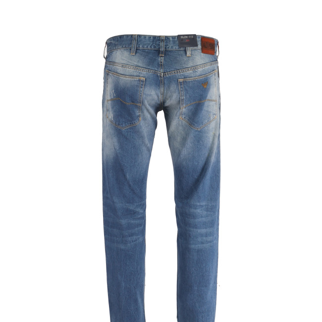 ARMANI JEANS - BLUE - DENIM COTTON ARMANI JEANS - BLUE - DENIM COTTON