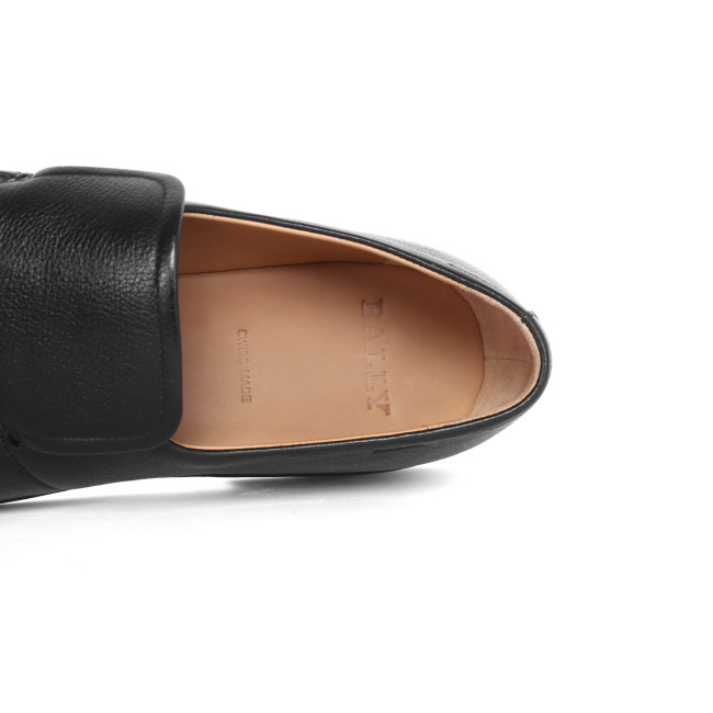 BALLY LOAFER - CALFSKIN - BLACK BALLY LOAFER - CALFSKIN - BLACK