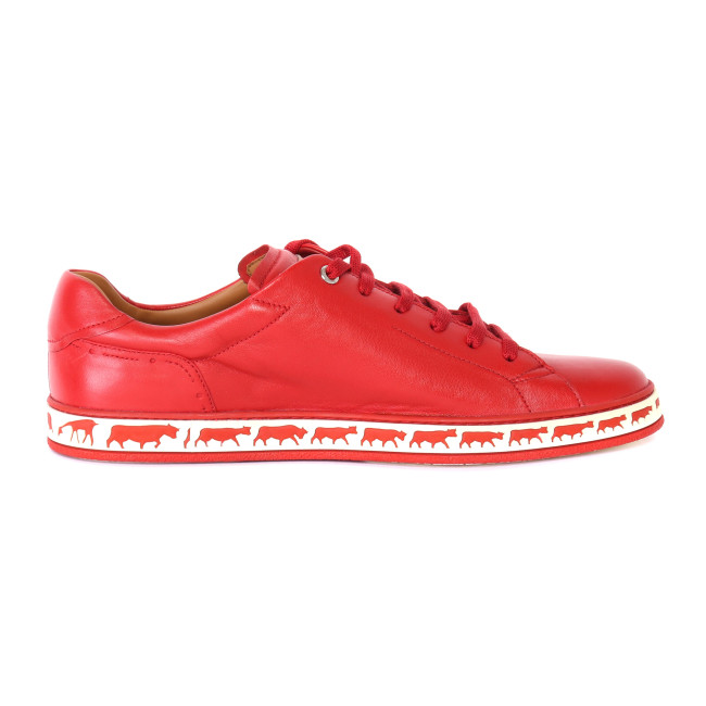 Red bally sneakers 2025