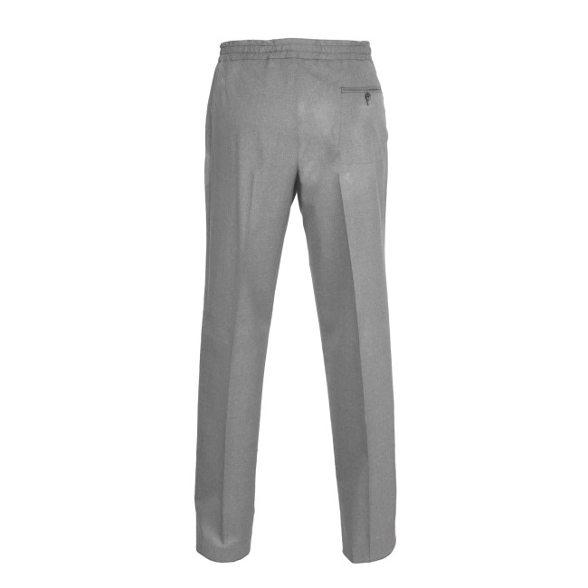 EDUARDO DE SIMONE DRESS PANTS - GREY - SUMMER WOOL