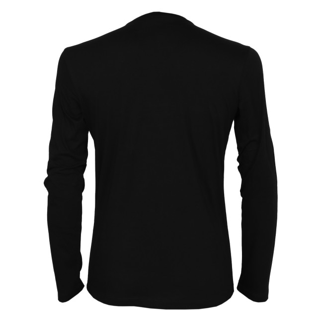Plain black armani t shirt clearance