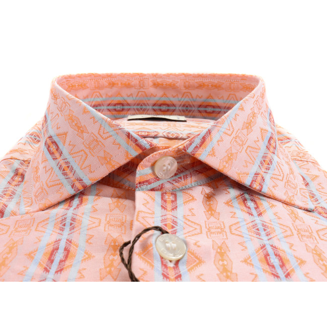 Salmon dress shirt shop