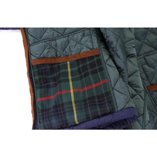 Husky quilted jacket top