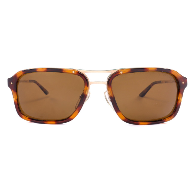 KITON SUNGLASSES TORTOISE GOLD