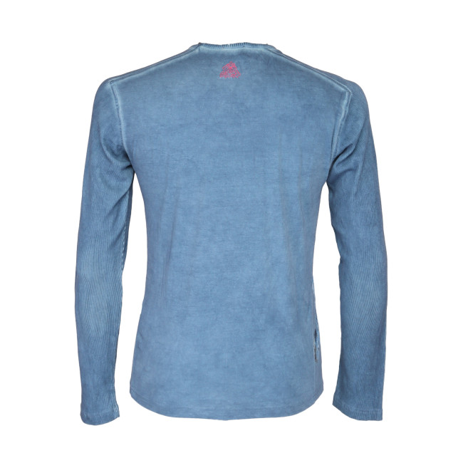 JUST CAVALLI SWEATSHIRT - BLUE - COTTON