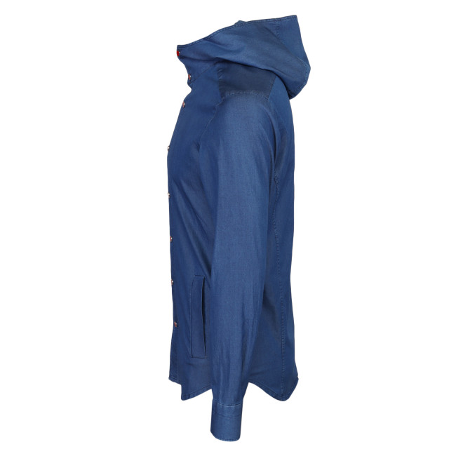 Tシャツ・カットソー KITON Men Hoodies UMK03770300D 004 Blue Kiton Checked Hoodie | Blue | FARFETCH