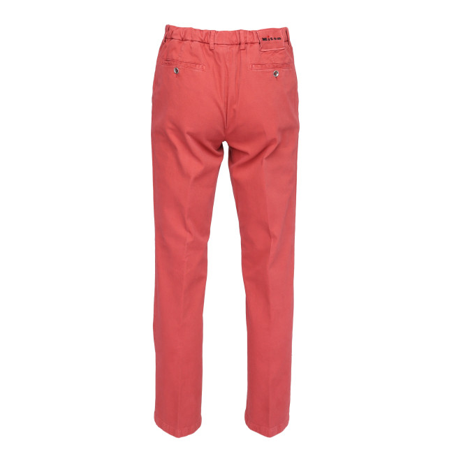 【関税込み】kiton Striped pants KITON PANTS - RUBY RED - STRETCH COTTON & CASHMERE