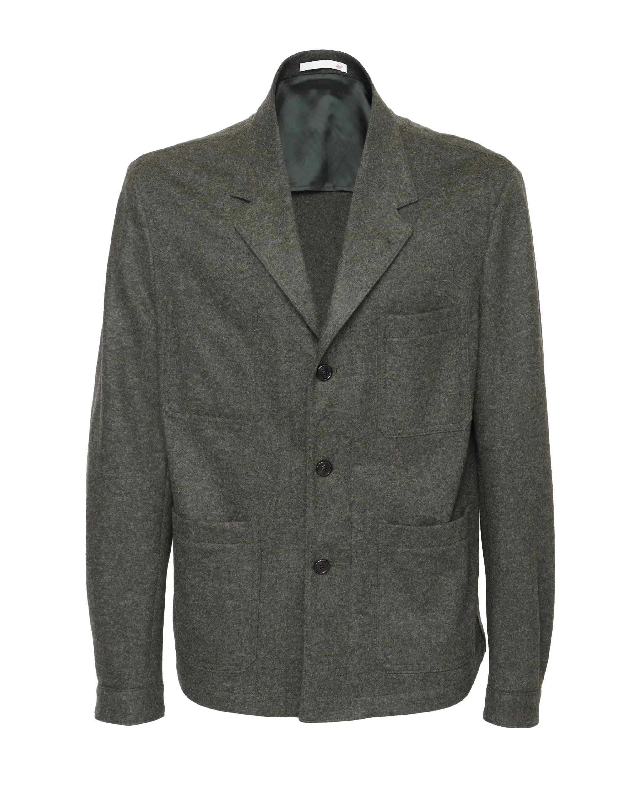 EDUARDO DE SIMONE JACKET - DARK GREEN - WOOL