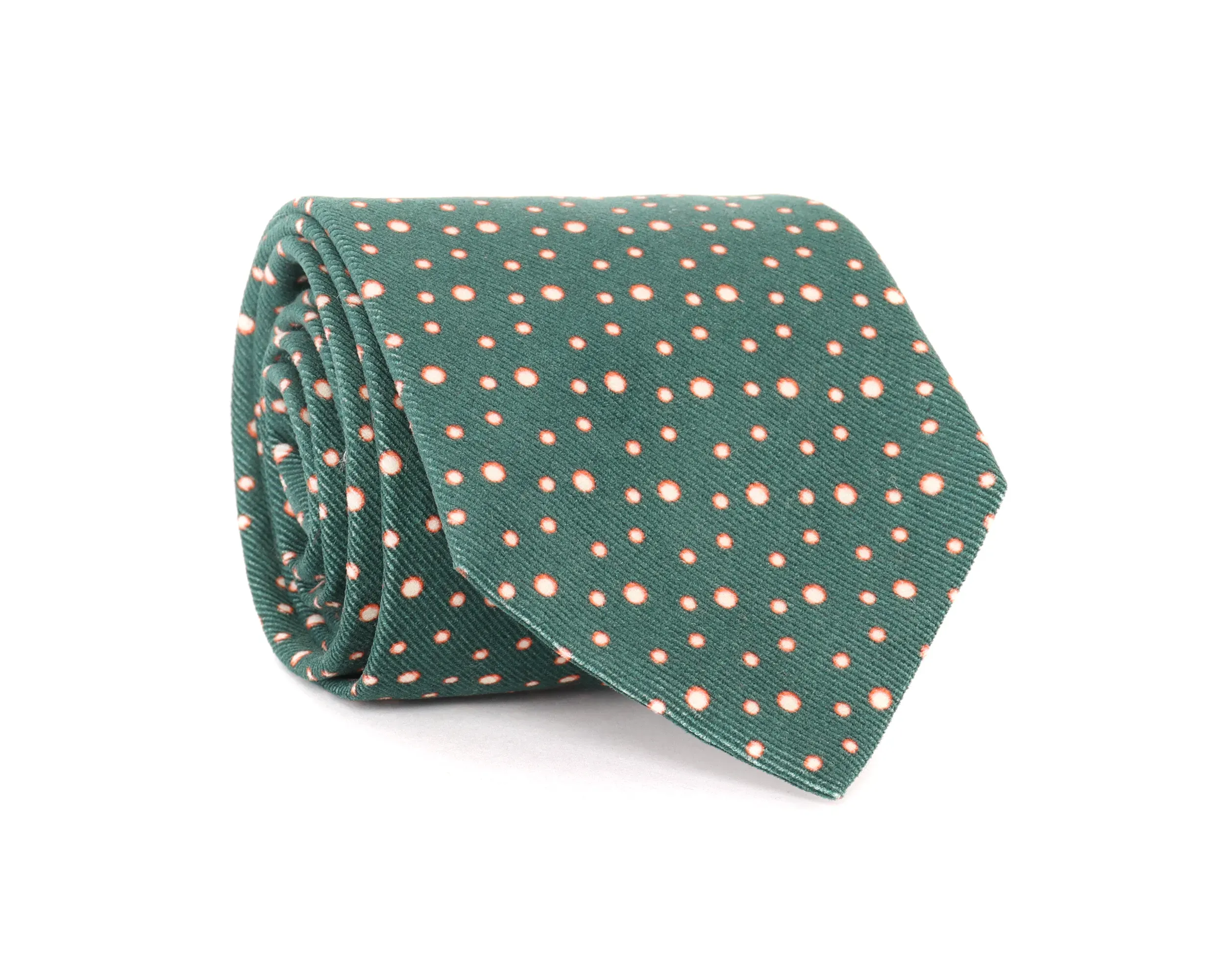 EIDOS by ISAIA TIE - GREEN - COTTON