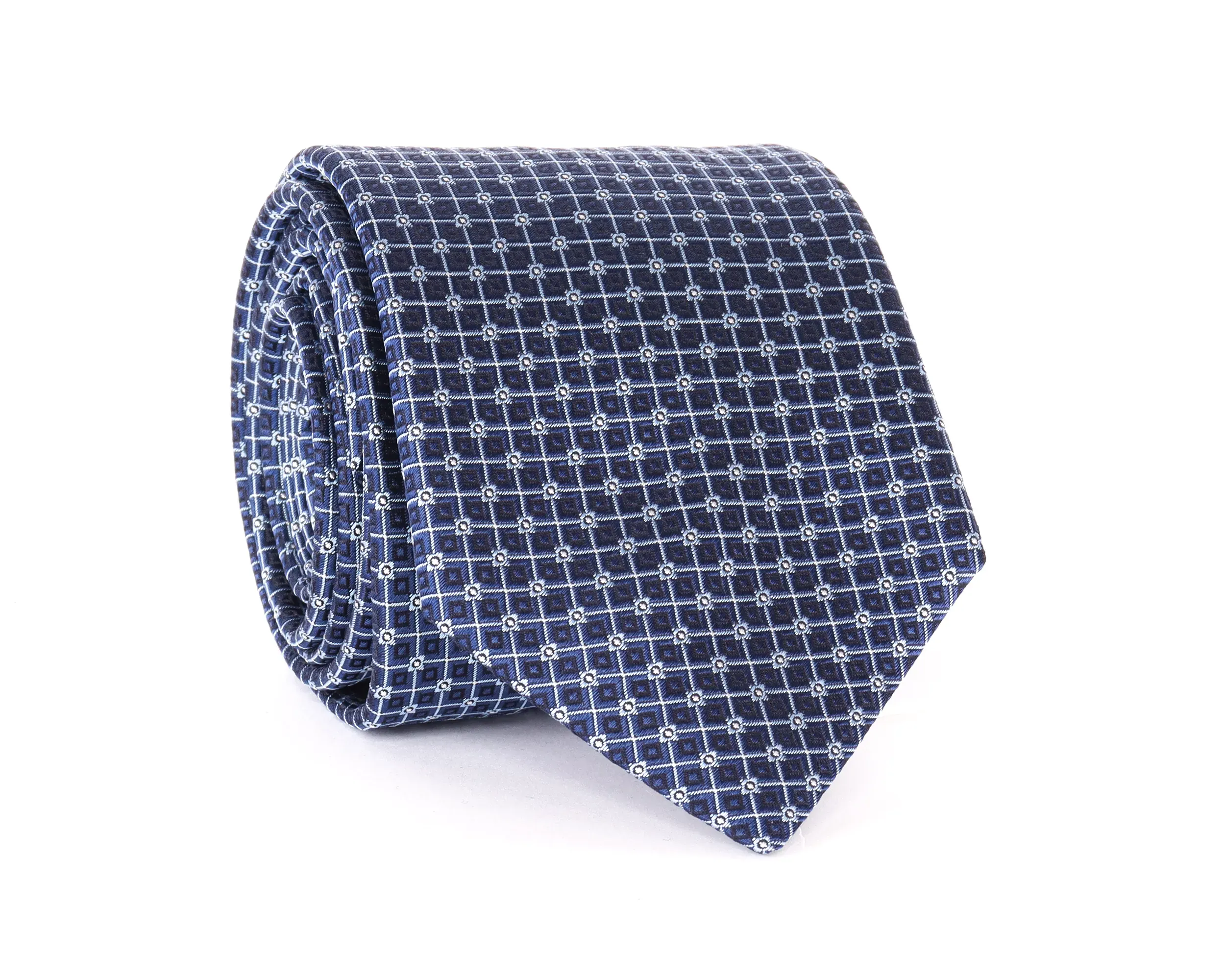 ETON TIE - BLUE - PURE SILK