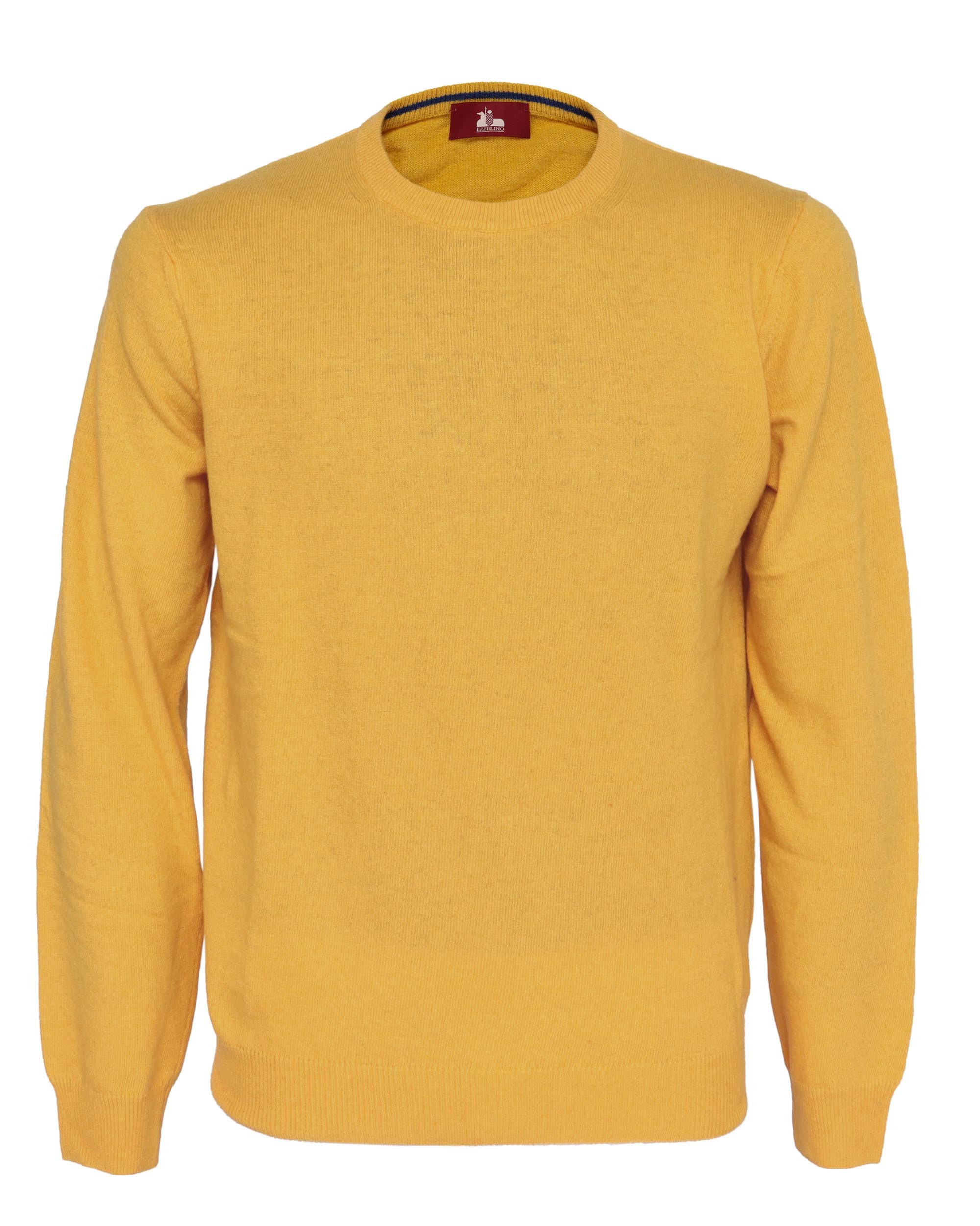 EZZELINO SWEATER - YELLOW - WOOL & CASHMERE