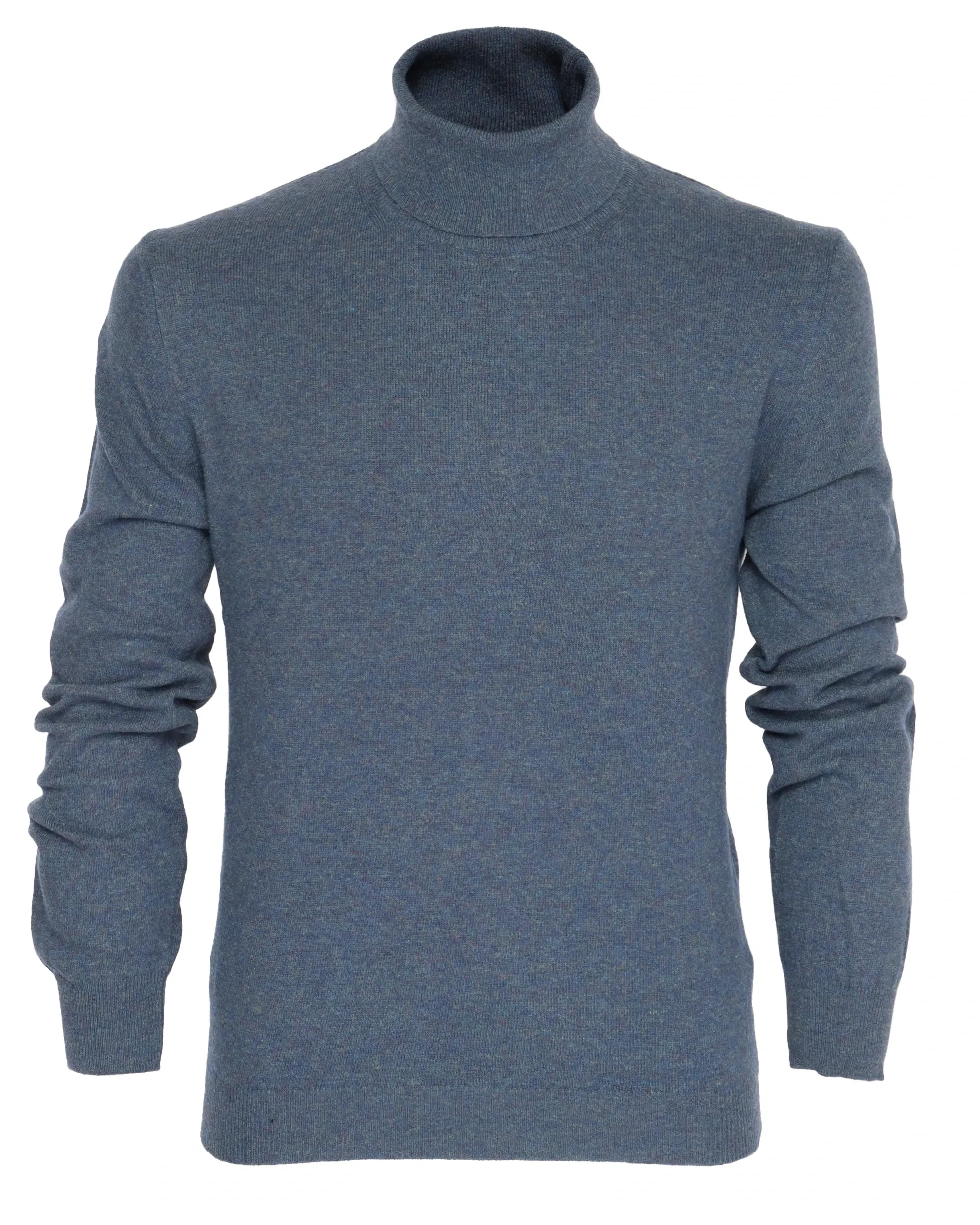 EZZELINO SWEATER - BLUE - WOOL & CASHMERE