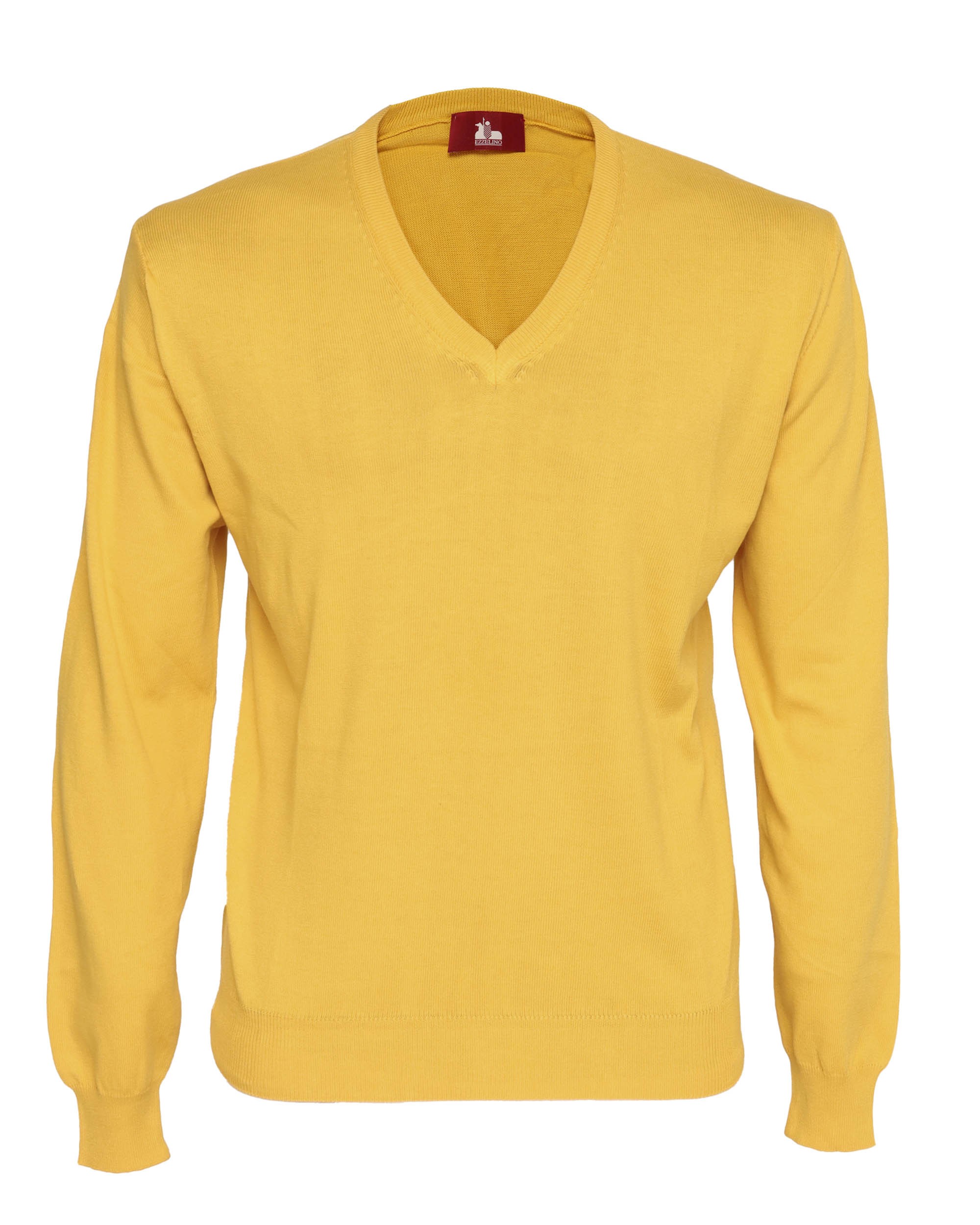EZZELINO SWEATER - YELLOW - COTTON